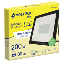 Cargar imagen en el visor de la galería, Reflector ultra delgado de LED, 200 W
