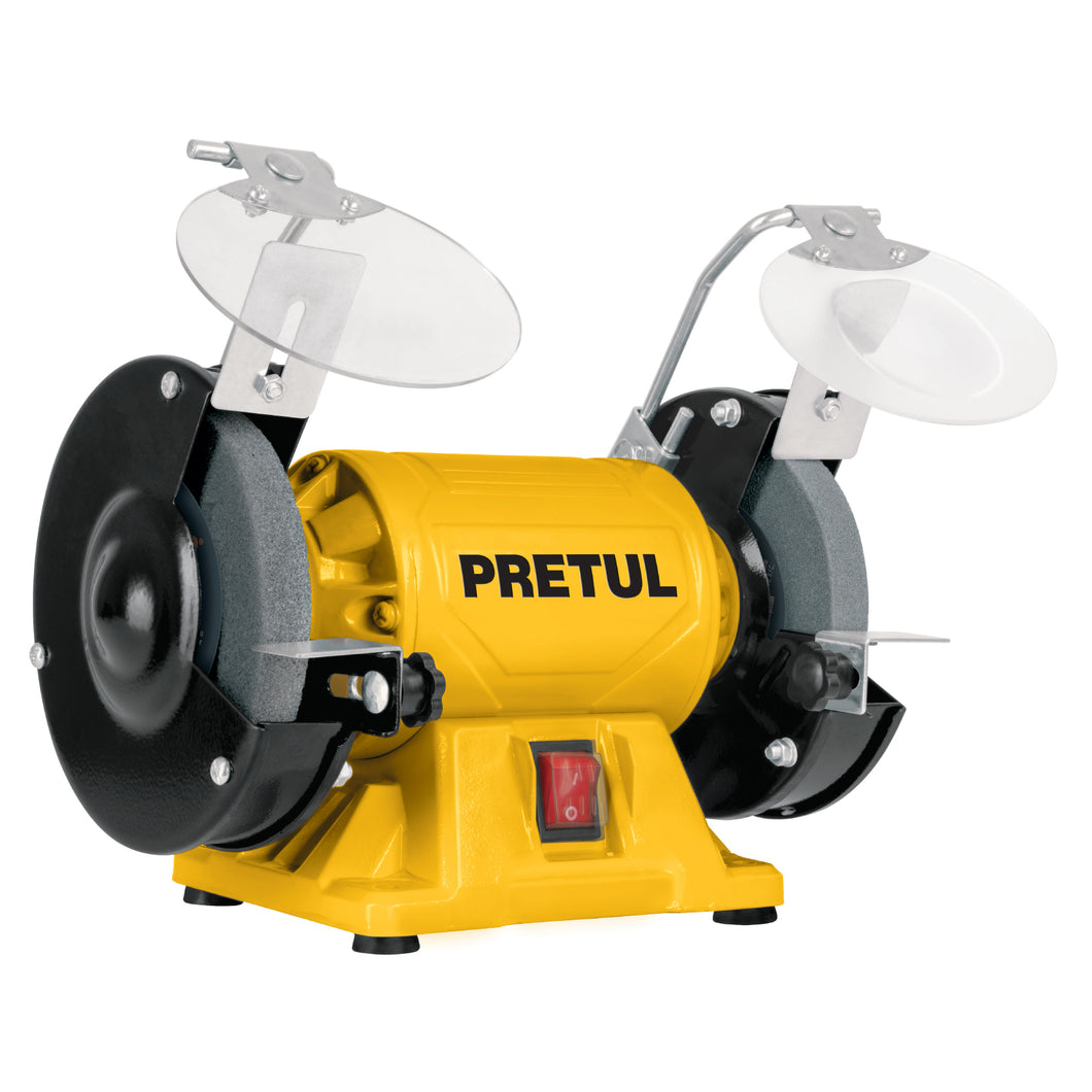 Esmeril de banco de 5' de 1/6 Hp Pretul
