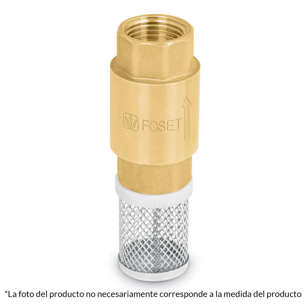 Pichancha con rejilla acero inoxidable 1-1/4'