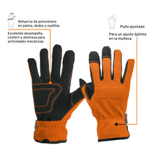 Cargar imagen en el visor de la galería, Guantes para mecánico, palma reforzada
