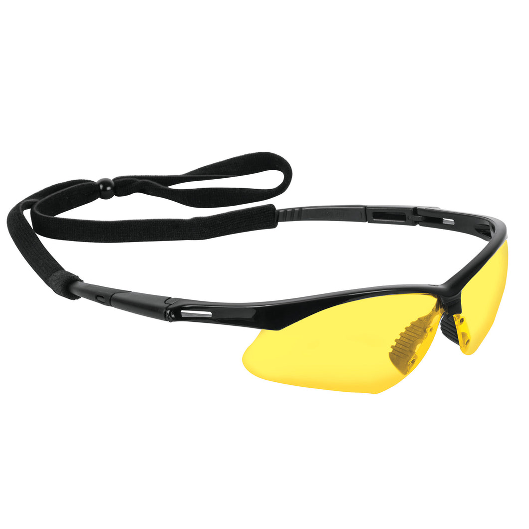 Lentes mica ambar antiempaño con sujeta lentes, Sport
