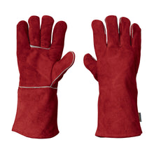 Cargar imagen en el visor de la galería, Guantes rojos para soldador
