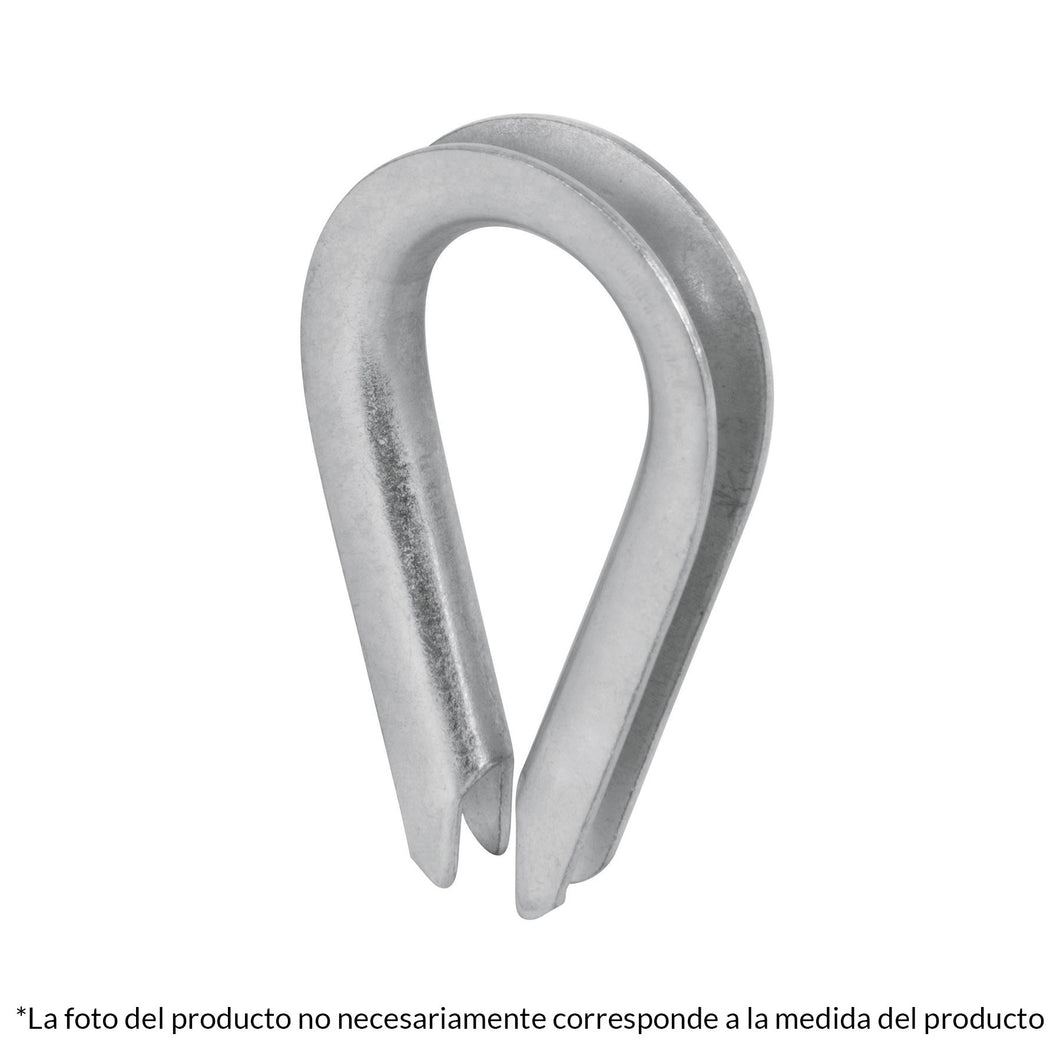 Guardacabo galvanizado 7/16'