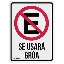 Cargar imagen en el visor de la galería, Letrero de señalización &#39;NO ESTACIONARSE&#39;, 25 x 34 cm
