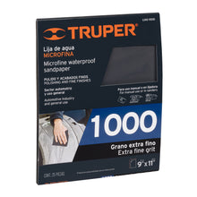 Cargar imagen en el visor de la galería, Lija de agua, grano 1000
