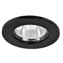 Cargar imagen en el visor de la galería, Empotrado, fijo, negro para MR16
