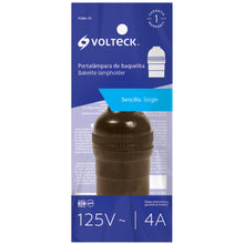 Cargar imagen en el visor de la galería, Portalámpara de baquelita, sencillo, Volteck
