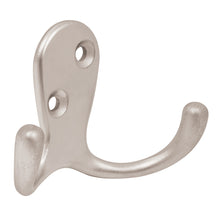 Cargar imagen en el visor de la galería, Perchero para puerta, niquel satinado, chico
