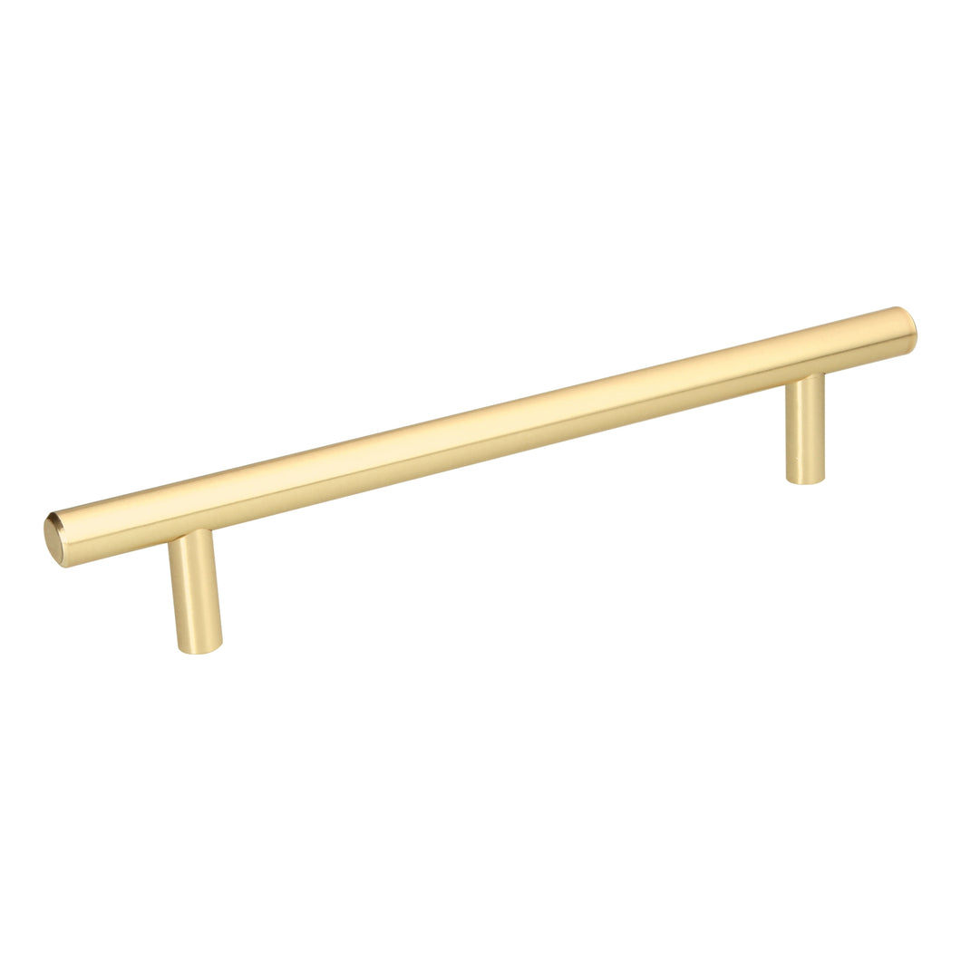 Jaladera, latón brillante, estilo Cilindro, 160 mm