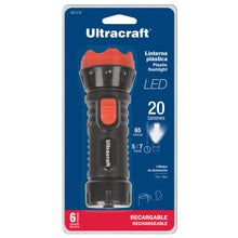 Cargar imagen en el visor de la galería, Linterna recargable de Led, 40 lúmenes, Ultra
