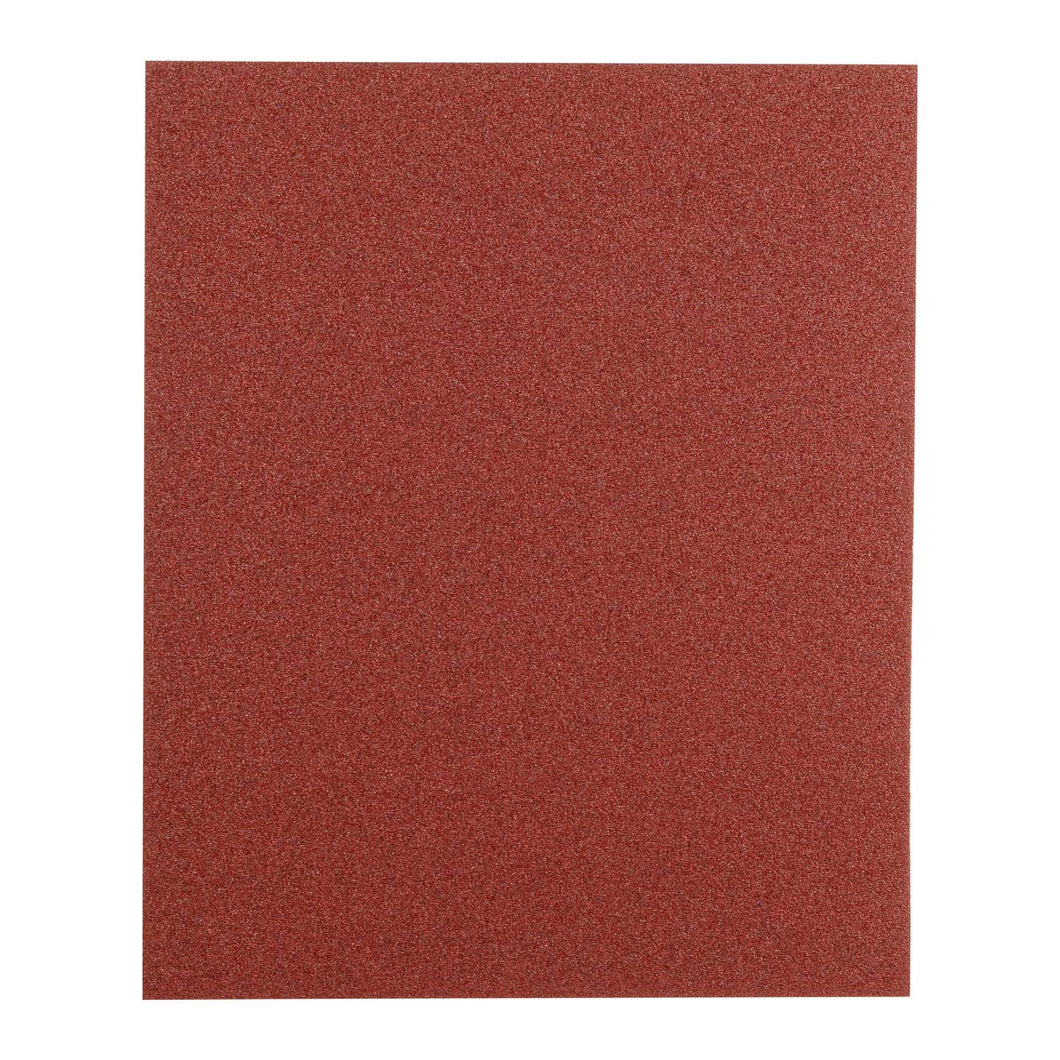 Lija de esmeril roja, grano 80