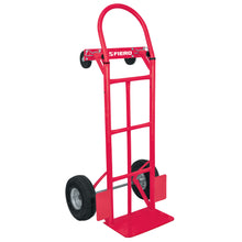 Cargar imagen en el visor de la galería, Diablo de carga de 385 kg, de plataforma, ruedas neumáticas
