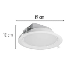 Cargar imagen en el visor de la galería, Empotrado, redondo, 12W, 6500K, LED
