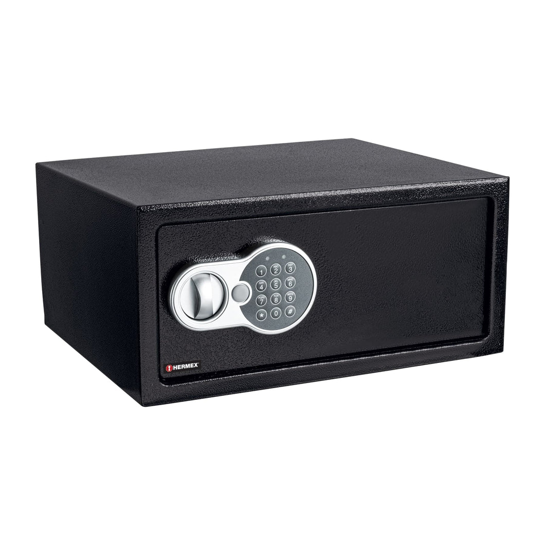 Caja de seguridad electrónica, 43 cm, 30 litros