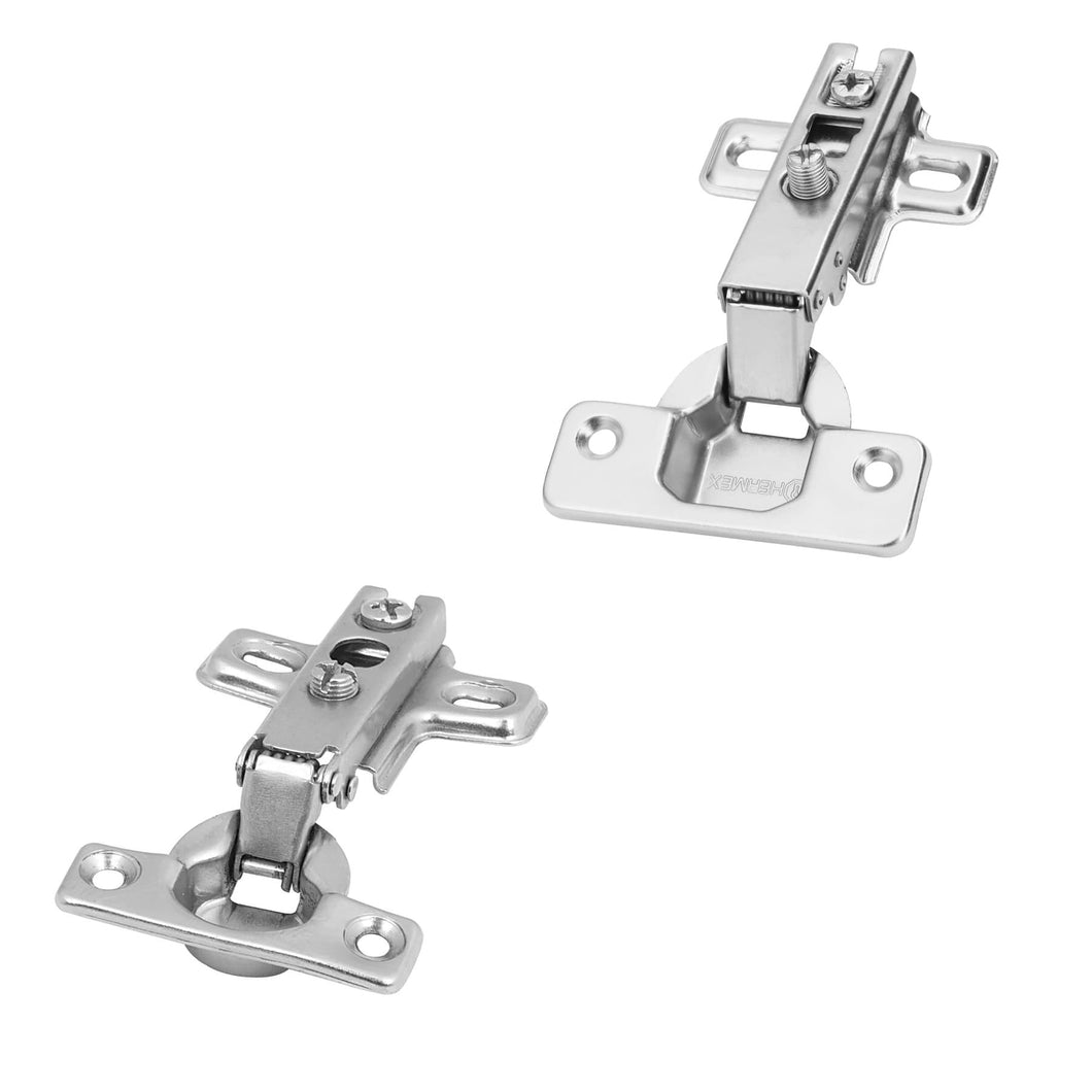 Bisagras bidimensional, 95°, cobertura completa, bolsa 2pzas