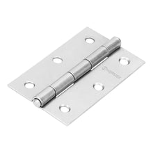 Cargar imagen en el visor de la galería, Bisagra rectangular 3-1/2&#39;, acero pulido
