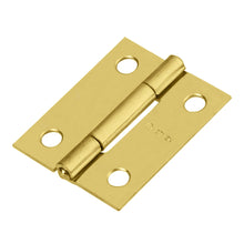 Cargar imagen en el visor de la galería, Bisagra rectangular 1-1/2&#39;, acero latonado

