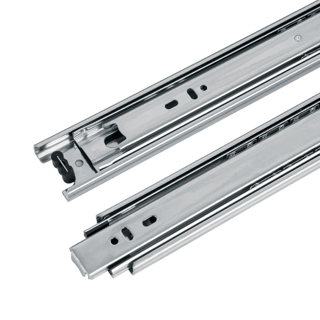 Corredera de extensión total 45mm, para cajón, 30cm, 2 pzas
