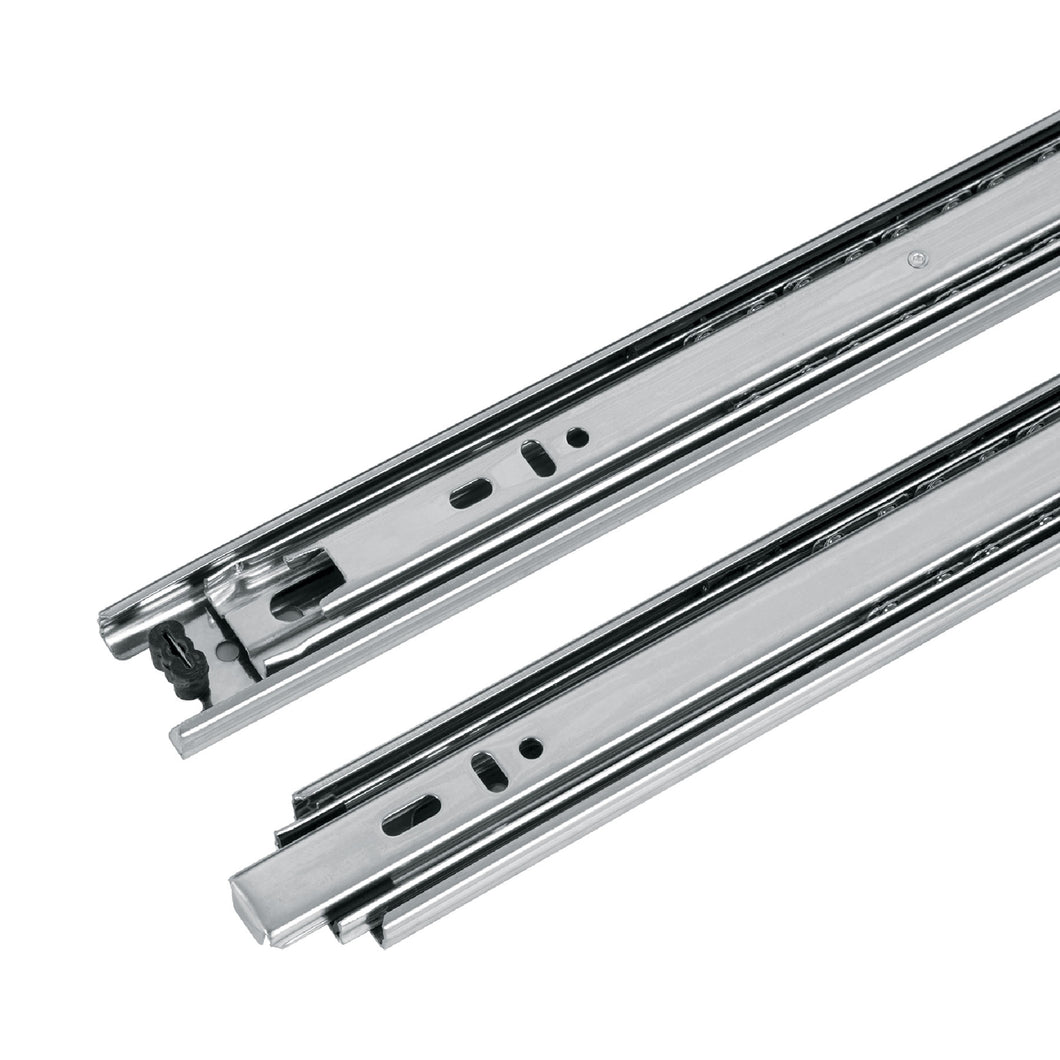 Corredera de extensión total 35mm, para cajón, 55cm, 2 pzas