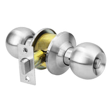 Cargar imagen en el visor de la galería, Cerradura pomo, cromo mate, esfera, baño
