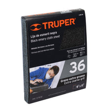 Cargar imagen en el visor de la galería, Lija de esmeril, grano 36
