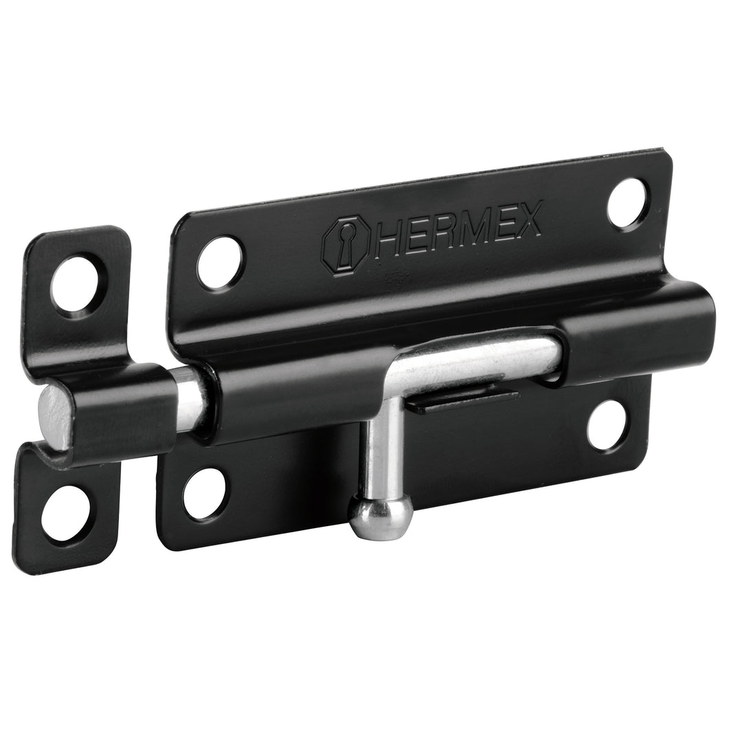 Pasador de acero negro, 4', Hermex Basic