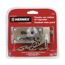 Cargar imagen en el visor de la galería, Pasador con cadena de latón antiguo
