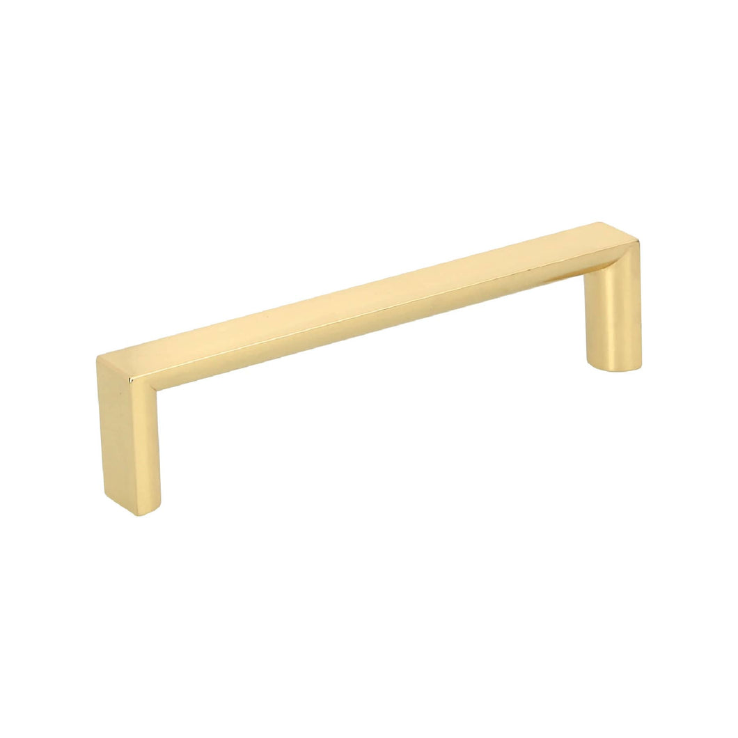 Jaladera, latón brillante, estilo Andamio, 96 mm