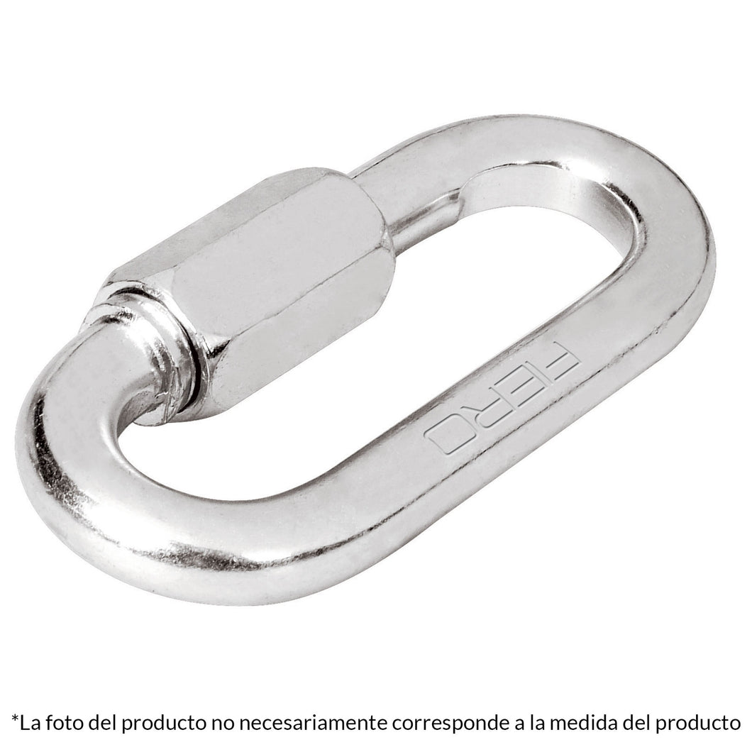 Bandola con seguro, de acero, 5/16'