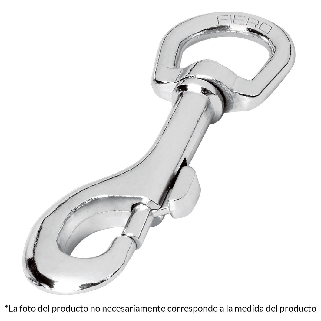 Bandola de zinc, 3-3/8', giratoria