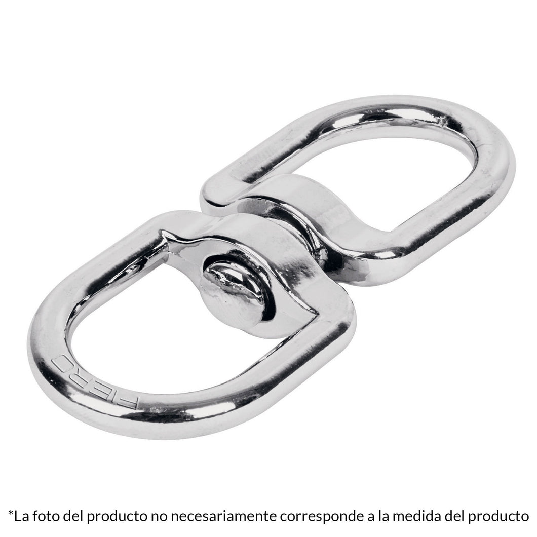 Destorcedor de zinc, para cable de 1/4'