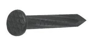 Clavos para concreto, 1', negros, bolsa de 1 kg