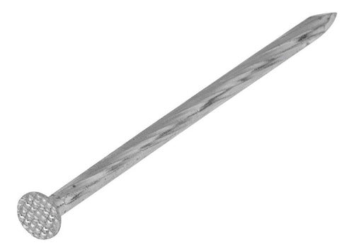 Clavo para concreto, 4', galvanizado, caja de 1 kg