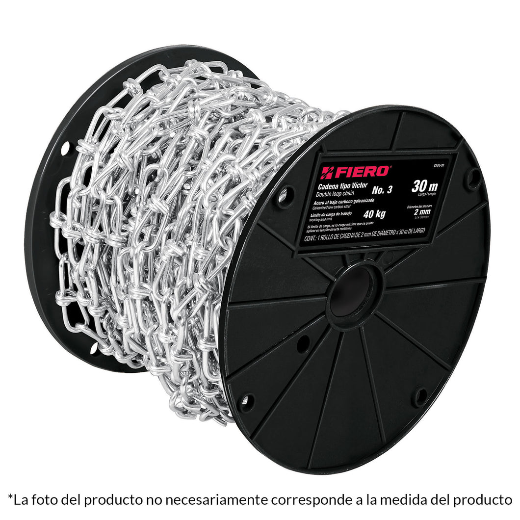 Cadena tipo victor 3.4 mm