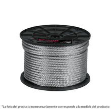 Cargar imagen en el visor de la galería, Cable flexible de acero 1/8&#39;, 7X19, 75 m
