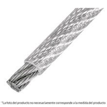 Cargar imagen en el visor de la galería, Cable flexible de acero 1/8&#39;, recubierto PVC, 7X19, 75 m
