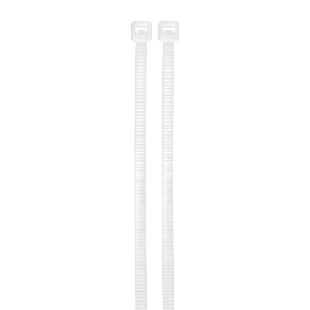 Cincho plástico, 50 lb, 50 cm, bolsa con 25 pzas