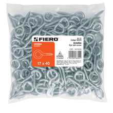 Cargar imagen en el visor de la galería, Armella cerrada, 17 x 40, bolsa con 144 pzas
