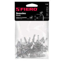 Cargar imagen en el visor de la galería, Remaches con espiga, 6.4x12.7mm, bolsa con 50 pzas
