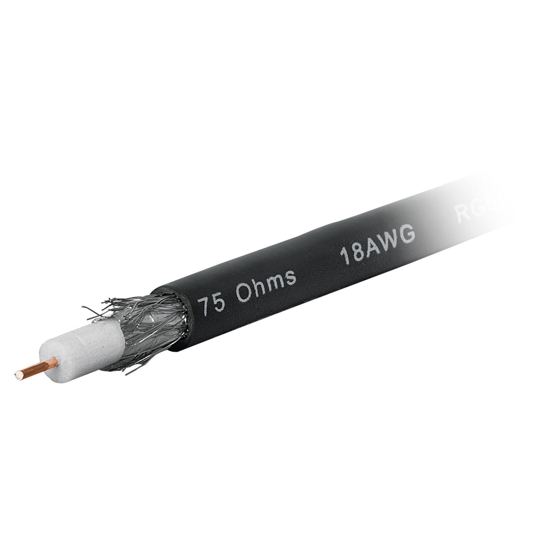 Cable coaxial RG 6, carrete 300 metros