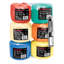 Cargar imagen en el visor de la galería, Rafia colores surtidos, calibre 2.2 g/m, 900 g
