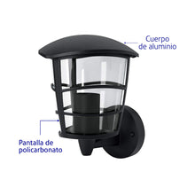 Cargar imagen en el visor de la galería, Arbotante farol suspendido,diseño moderno,lámpara no incluid
