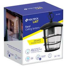 Cargar imagen en el visor de la galería, Arbotante farol colgante, diseño moderno,lámpara no incluida
