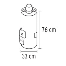 Cargar imagen en el visor de la galería, Calentador de Depósito, 38L, gas natural, 1 servicio
