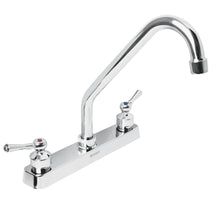 Cargar imagen en el visor de la galería, Mezcladora plástica fregadero, curvo, manerales palanca
