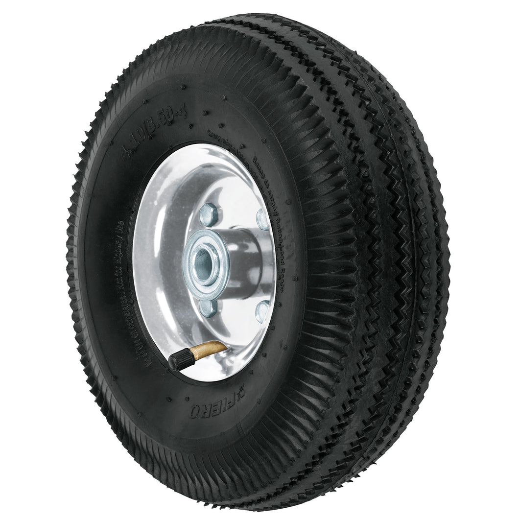 Llanta neumática con eje central, 10'