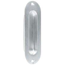 Cargar imagen en el visor de la galería, Jaladera de embutir, redonda, cromo mate
