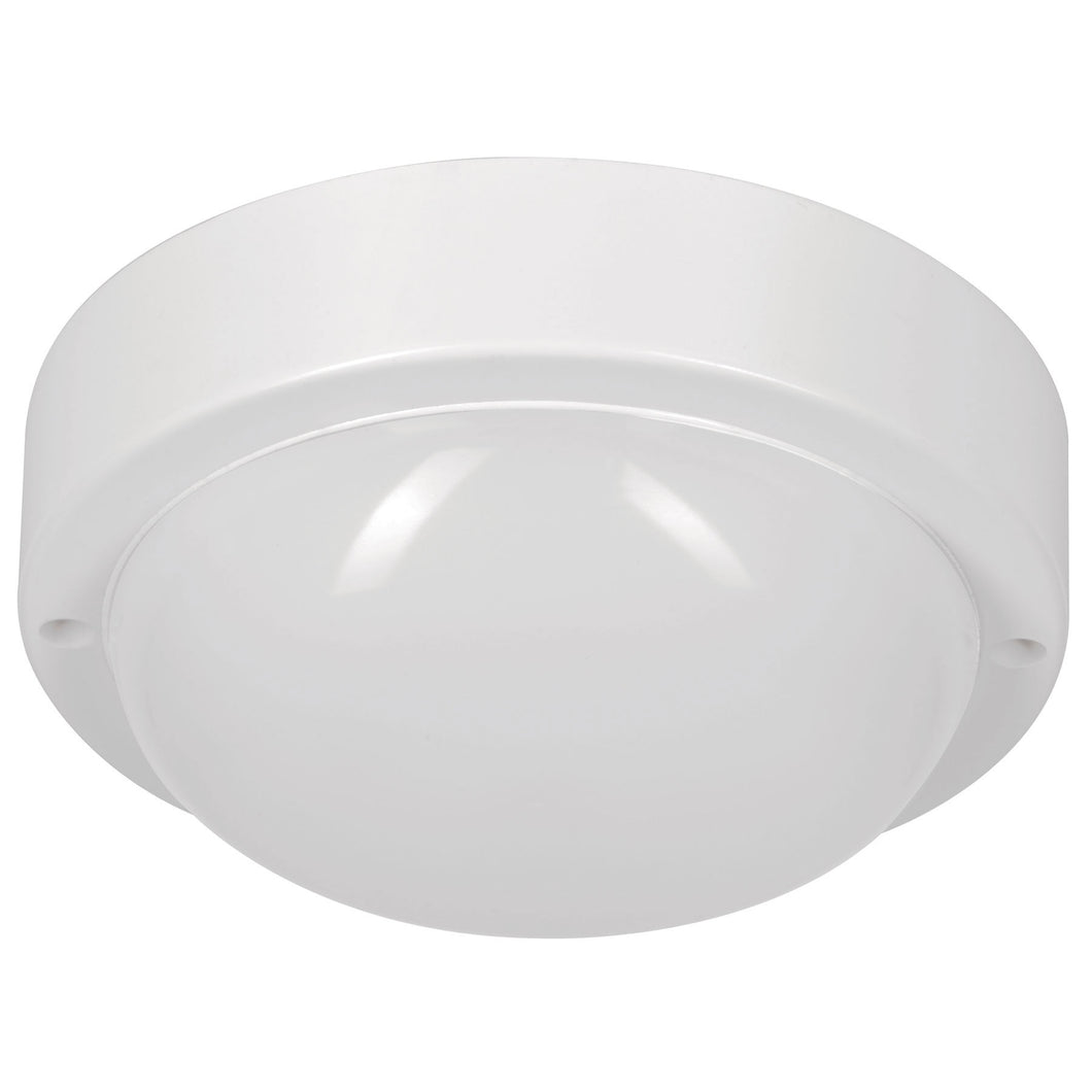 Plafón redondo, 10W, 6500K, IP54, LED