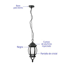 Cargar imagen en el visor de la galería, Colgante farol de LED
