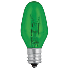Cargar imagen en el visor de la galería, Focos incandescentes de colores, base E12, 7.5 watts, 50pzas
